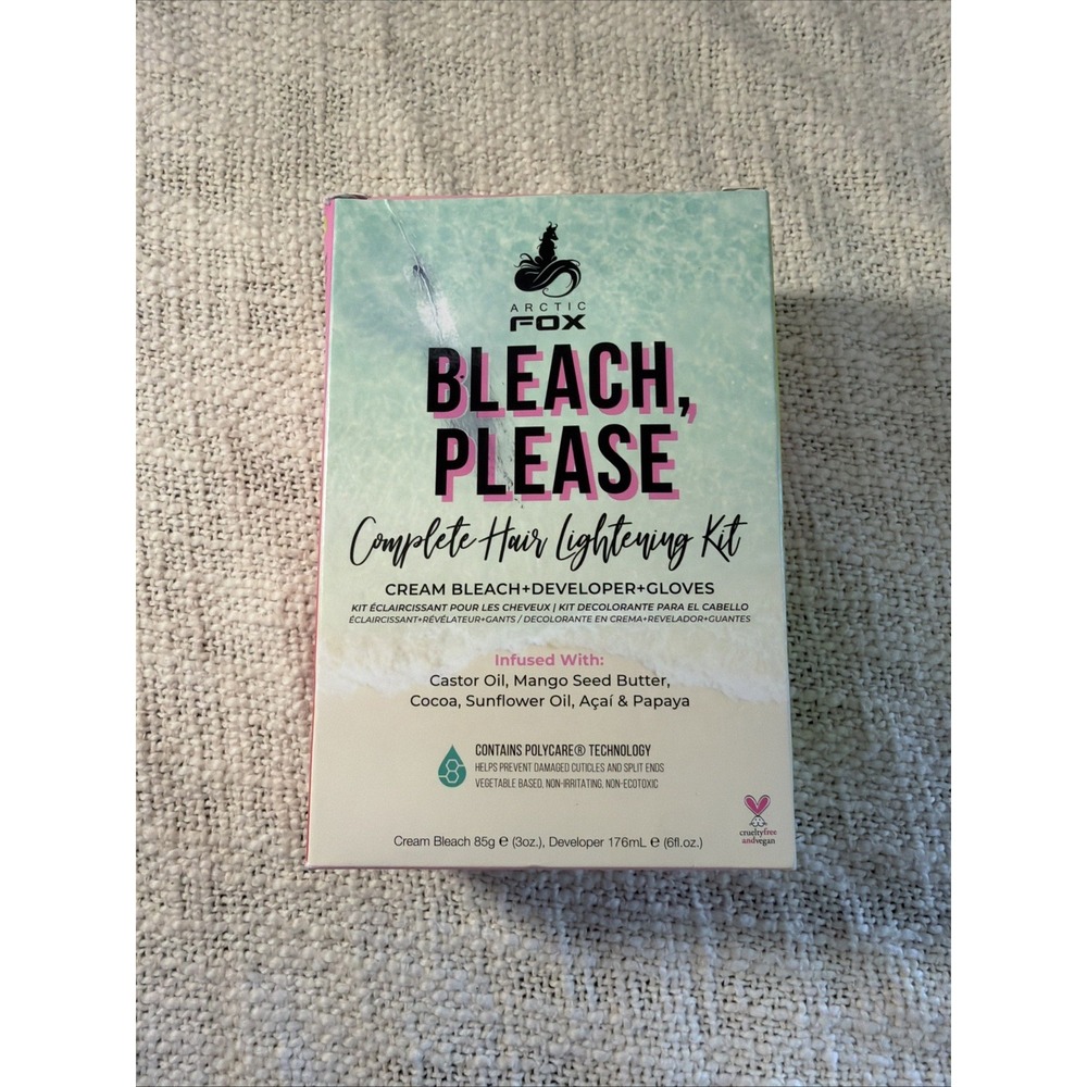 Arctic Fox Bleach, Please Complete Hair Lightening Kit Vegan Cruelty Free